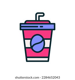 soft drink icon for your website, mobile, presentation, and logo design.