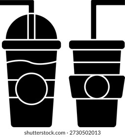 Soft drink Line vector Icon Design