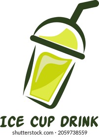 Logo de la bebida suave. Icono de refresco. Símbolo de bebida fría. conjunto de iconos de refresco. ilustración de diseño vectorial.