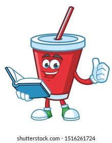 Soft Drink mascot  character vector design