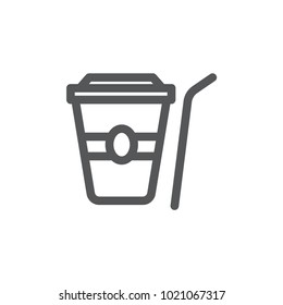 soft drink outline icon