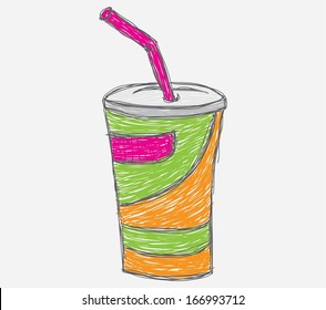 Soft drink sketch