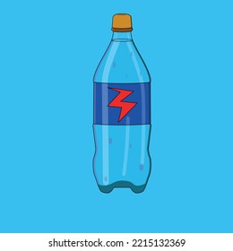 Soft drink vector art drawing