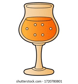 soft drink vector design. digital hand drawn. halftone texture
