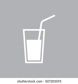Soft drink vector icon.