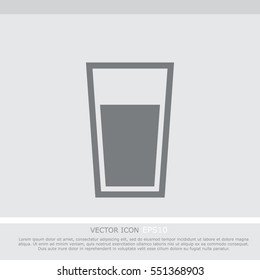 Soft drink vector icon.