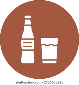 Soft Drink Vector Icon Design Illustration
