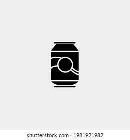 Soft drink vector icon illustration sign