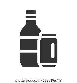 Soft drinks Icon, Vector Graphics