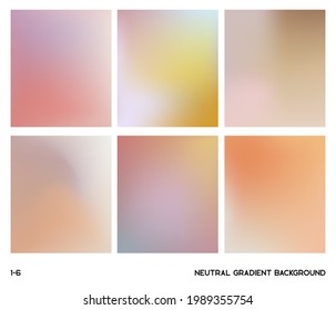 Soft earth tone neutral gradient background  Warm soft light background