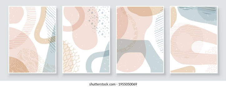 Soft Earth Tones Color. Art Abstract Background. Painting, Pink Art, Modern Pastel Watercolor Paint, Watercolour Pattern For Wall Framed Prints, Canvas Prints, Poster, Home Decor