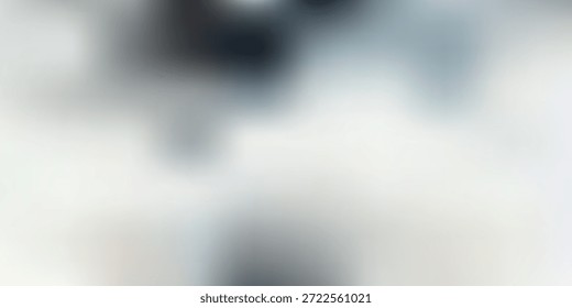 A soft, ethereal abstract background featuring a gentle gradient of white, light grey, and subtle dark blue tones, creating a dreamy and blurred effect.