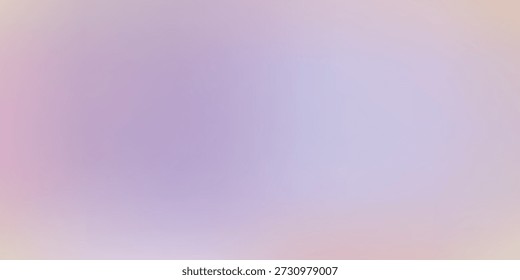Un fondo degradado pastel suave y etéreo con una mezcla armoniosa de tonos púrpura claro, rosa y azul, creando un efecto visual suave y calmante.