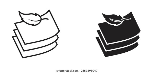 Soft fabric Icon set in black color for ui designs