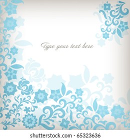 Soft floral background