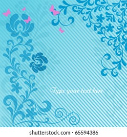 Soft floral background