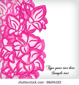 Soft floral background