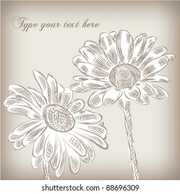 Soft floral background