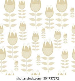 Soft flower pattern