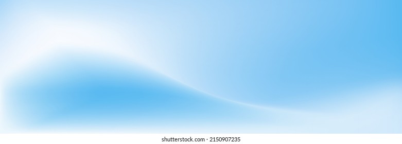 Soft Fluid Light Vibrant Pastel Background. Flow Blurry Sky Smooth Water Gradient Backdrop. Blue Color Bright White Wavy Turquoise Gradient Mesh. Ocean Liquid Summer Curve Cloudy Design Pic.