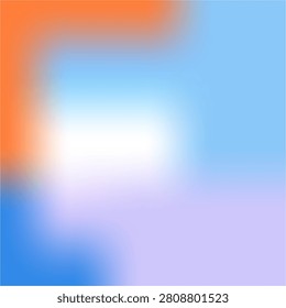 Soft Gaussian Blur Gradient Abstract Vector Background