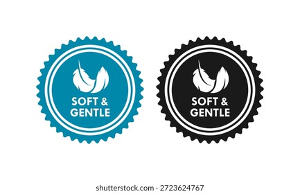 Ilustração de modelo de design suave e suave