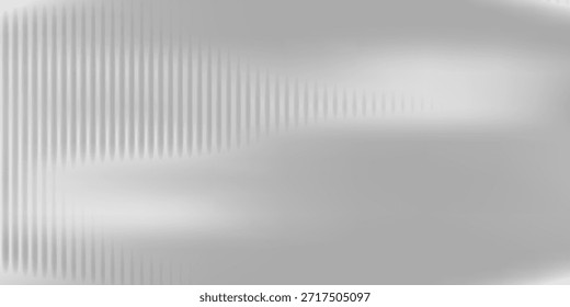 Soft glass ripple gradient in icy pale blue and lavender hues. Delicate reeded texture with frosted distortion effect and minimal vertical blur. Glass texture, vector illustration	
