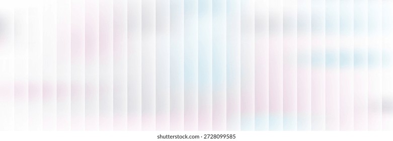Gradiente de ondulação de vidro macio em azul pálido gelado e tons de lavanda. Textura lisa delicada com efeito de distorção fosco e desfoque vertical mínimo. Textura de vidro, ilustração vetorial