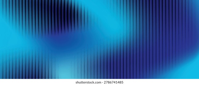 Soft glass ripple gradient in icy pale blue and lavender hues. vector modern