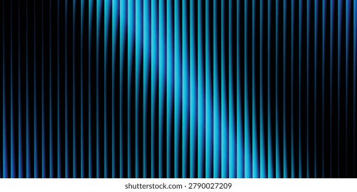 Soft glass ripple gradient in icy pale blue and lavender hues. Eps 10
