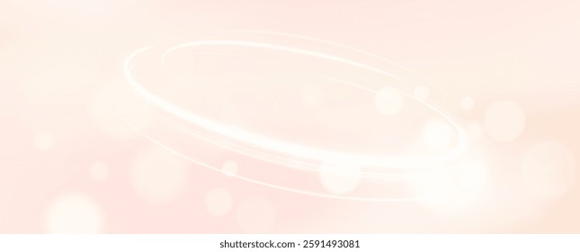 Soft glow. Bokeh light lights.Magic of lights: Bokeh effect.