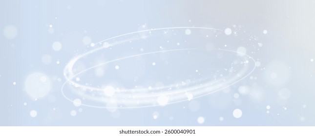 Soft glow. Bokeh light lights.Magic of lights: Bokeh effect.