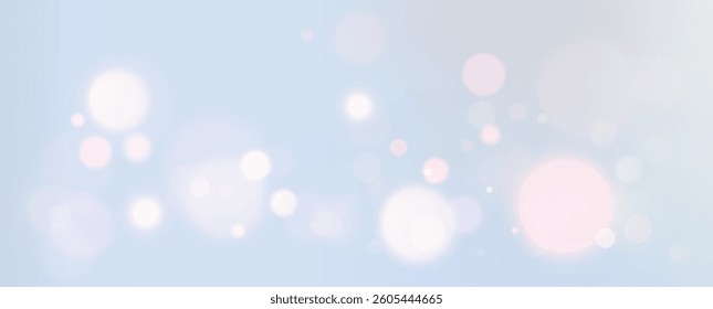 Soft glow. Bokeh light lights.Magic of lights: Bokeh effect.	
