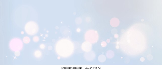 Soft glow. Bokeh light lights.Magic of lights: Bokeh effect.	