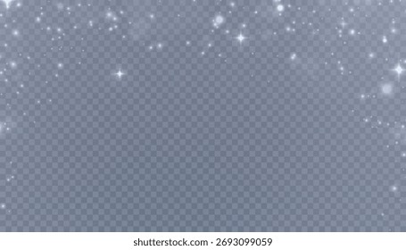Las partículas de brillo suave y la luz brillante crean Navidades festivas que brillan con un sutil efecto bokeh y destellos.