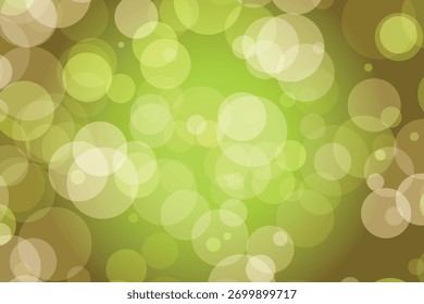 Soft, glowing green and pink bokeh lights create a vibrant, abstract background with a sense of celebration and joy.