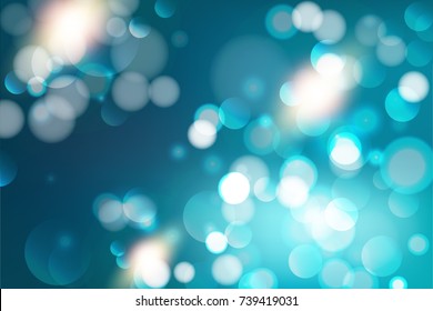 soft golden Christmas lights - festive bokeh background