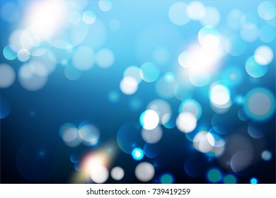 soft golden Christmas lights - festive bokeh background