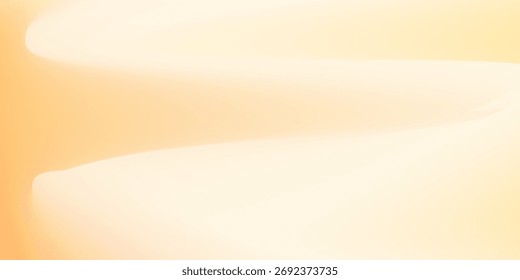 Weich goldener Farbverlauf abstrakter Hintergrund mit warmem Lichtstrom für Designprojekte.Vektorgrafik eps10