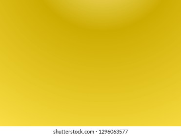 Soft golden gradient. Blurred abstract background. Gold gradient blurry blend. Holographic illustration. Smooth texture. Beautiful natural light vector. Holographic soft golden mesh. Light design.
