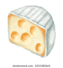 Delícia de fatia de queijo Gouda macio