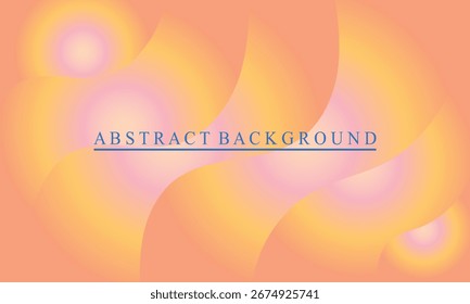 Fundo abstrato de gradiente suave com círculos borrados e transições suaves
