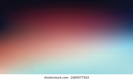 Abstrato de gradiente suave com cor de transição vermelho profundo para azul claro suave