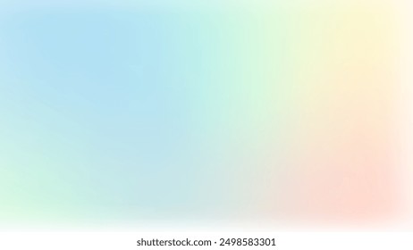 Soft Gradient, Abstract In Pastel Colorful Gradient Style, Vector Background.