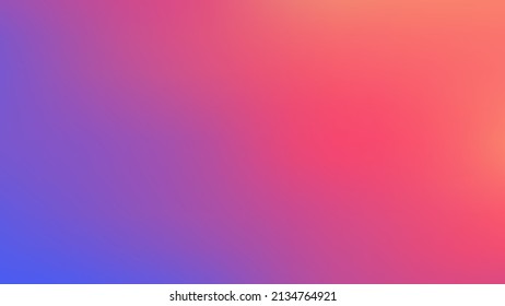 Weicher Farbverlauf-Hintergrund. Abstrakter bunter Blau- und rosafarbener Bildschirm. Minimale Farbvektorgrafik.