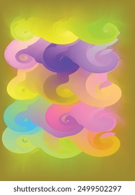 Soft gradient background for any design,Color wheel. Circle Palette for Comprehensive Color Theory. Primary, Secondary, and Tertiary Colors in Harmonious Scheme. PNG