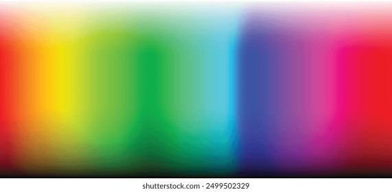 Fondo suave del gradiente para cualquier diseño, rueda del color. Paleta de círculos para una teoría integral del color. Colores Primarios, Secundarios y Terciarios en un Esquema Armonioso. PNG