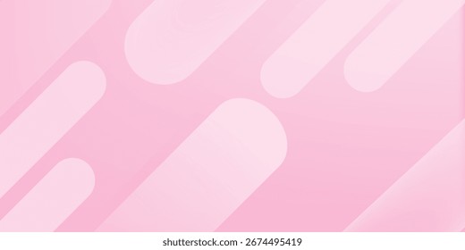 Fondo de gradiente suave en colores modernos fluidos. Textura de corte de papel, rosa bebé 