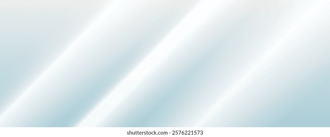 Soft gradient background with light blue and white hues. The background features smooth, diagonal lines and a serene blue tone. Gradient neon background vector. Blue background.