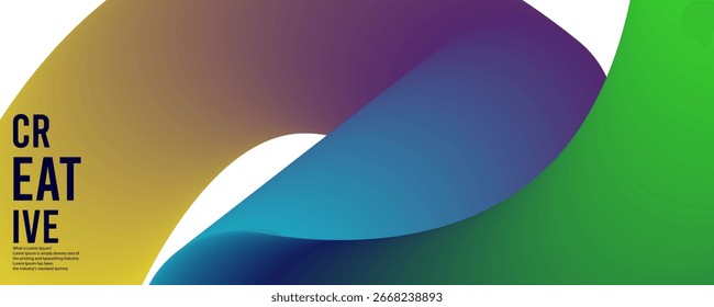 Fondo suave del gradiente – diseño abstracto colorido moderno del papel pintado